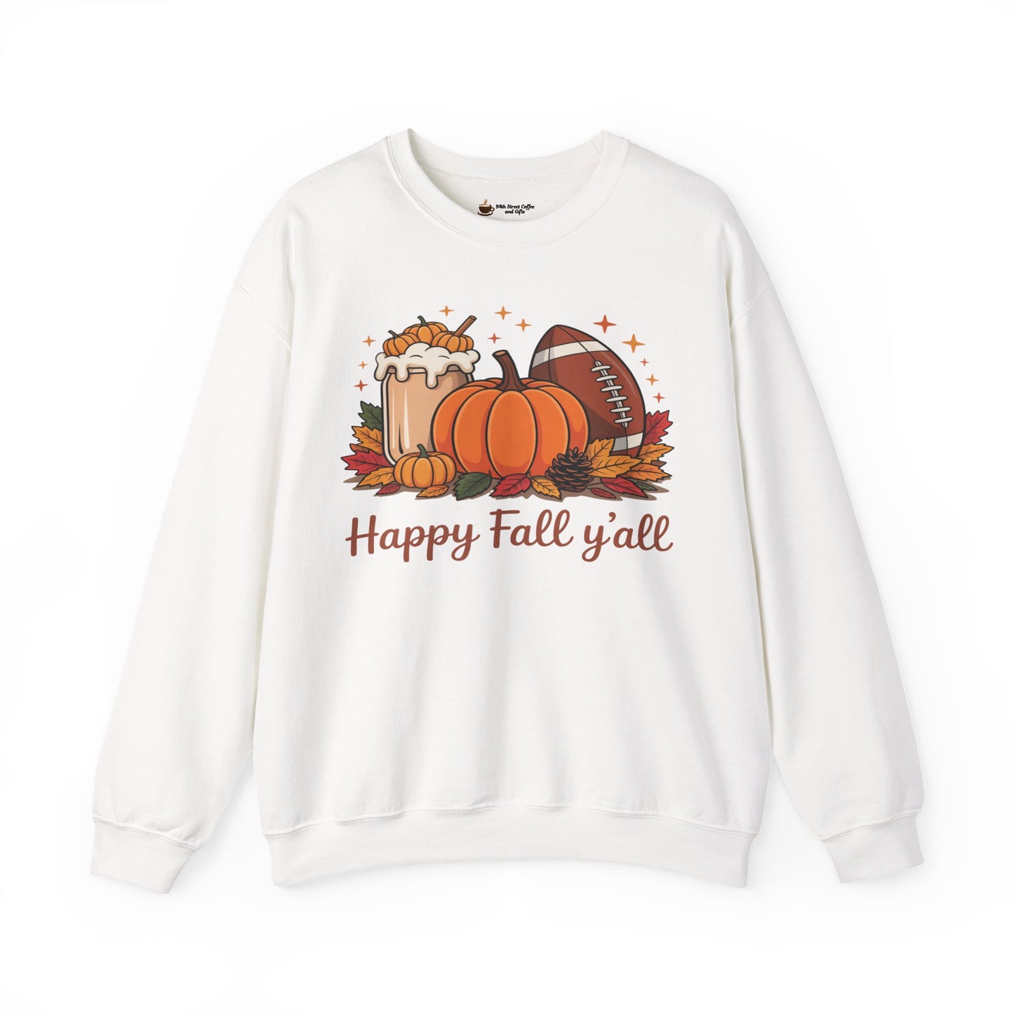 Fall Sweatshirt: Cozy Unisex Crewneck for Autumn, Seasonal Fashion, Thanksgiving Gift, Casual Wear, Holiday Apparel