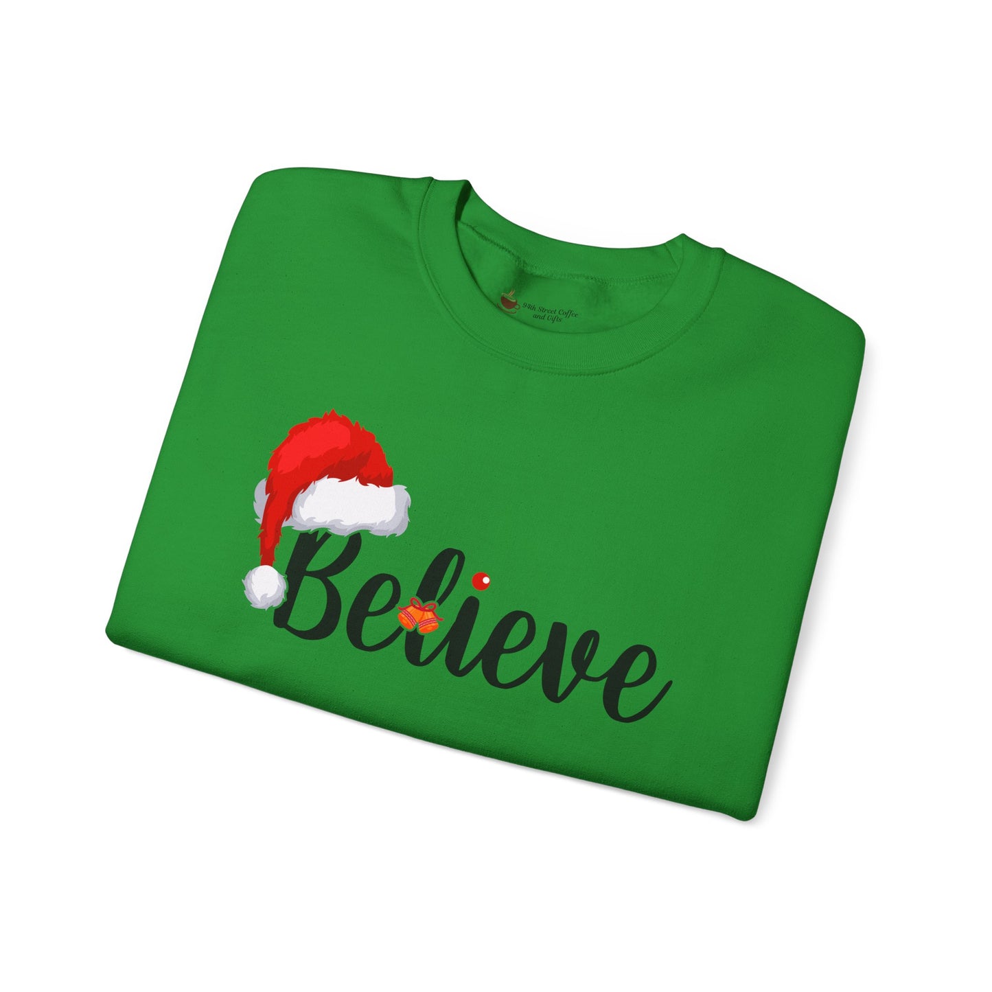Festive Believe Crewneck Sweatshirt