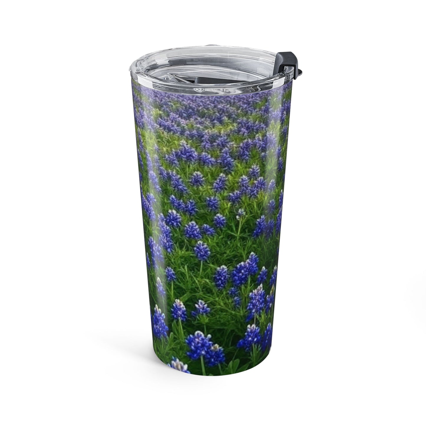 Bluebonnet Fields Tumbler, Floral Travel Mug, Nature Lover Gift, Summer Drinkware, Eco-Friendly Cup, Outdoor Adventure