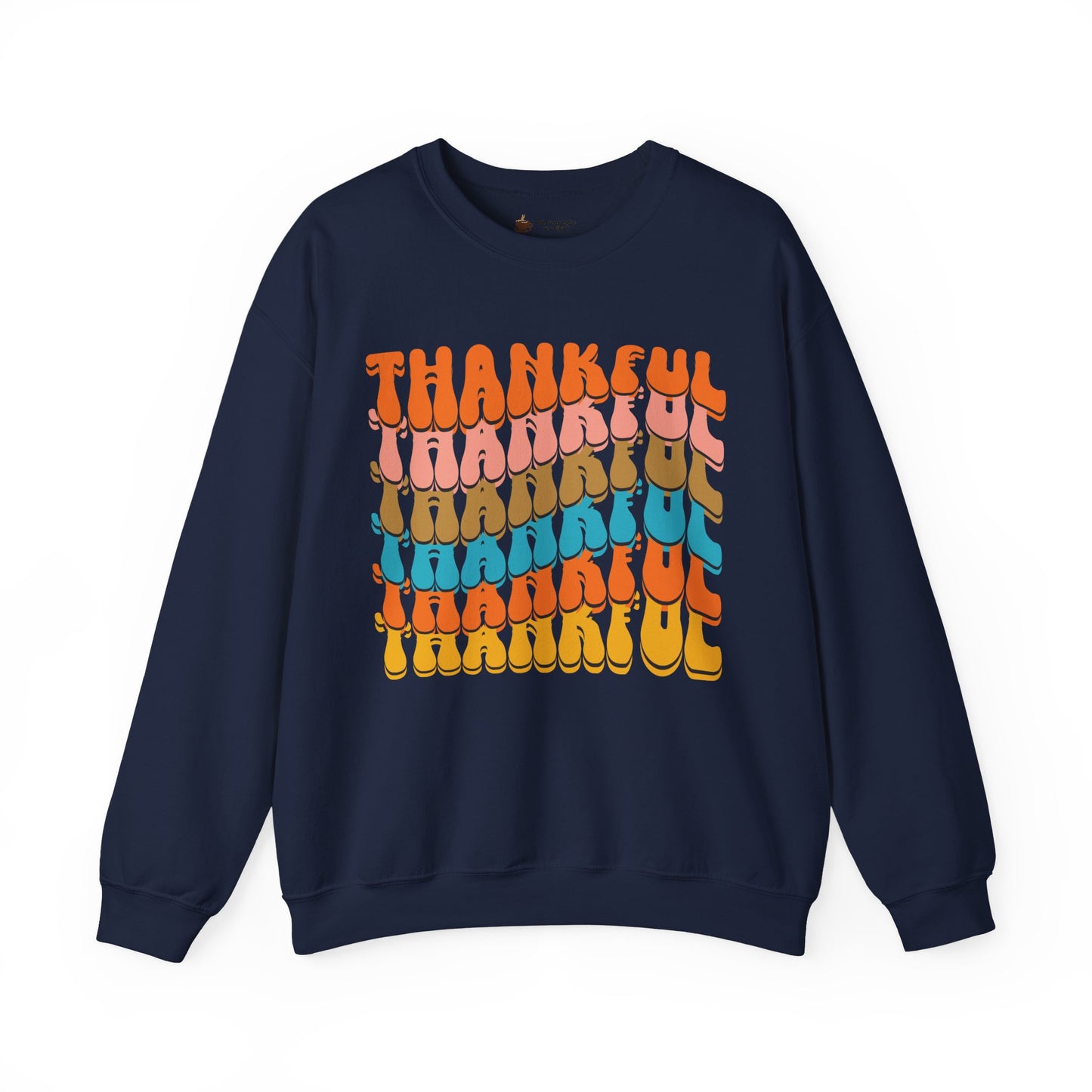 Thankful Crewneck Sweatshirt, Cozy Fall Sweater, Thanksgiving Gift, Unisex Casualwear, Gratitude Apparel, Everyday Comfort