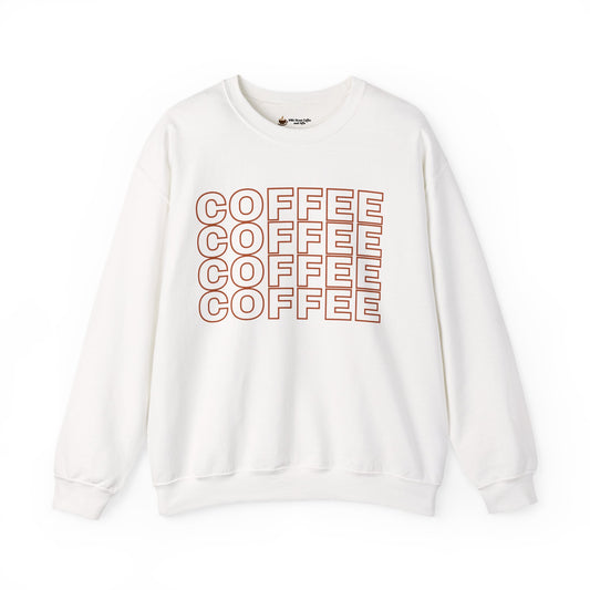 Cozy Coffee Crewneck Sweatshirt | Perfect Gift for Coffee Lovers, Casual Wear, Coffee-Themed Apparel, Relaxed Fit, Everyday Comfort