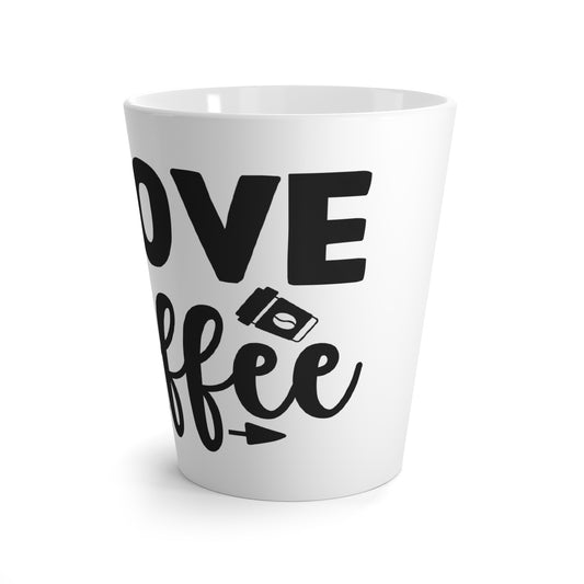Latte Mug - Coffee Lover Gift, Unique Ceramic Mug, Gift for Him/Her, Tea Mug, Cozy Kitchen Decor
