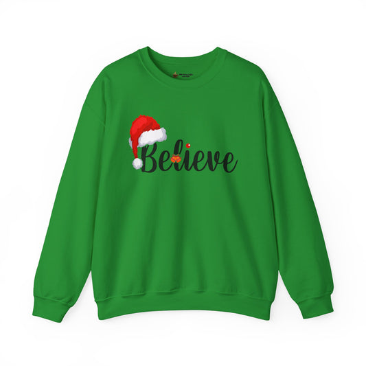 Festive Believe Crewneck Sweatshirt