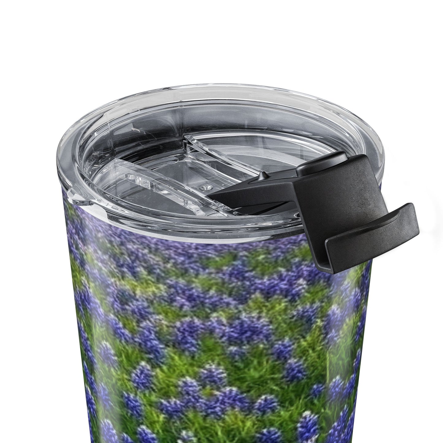 Bluebonnet Fields Tumbler, Floral Travel Mug, Nature Lover Gift, Summer Drinkware, Eco-Friendly Cup, Outdoor Adventure