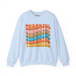 Thankful Crewneck Sweatshirt, Cozy Fall Sweater, Thanksgiving Gift, Unisex Casualwear, Gratitude Apparel, Everyday Comfort