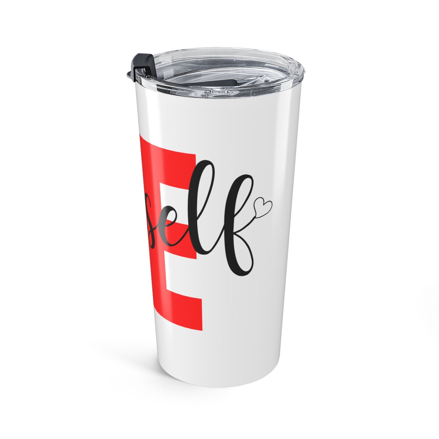 Motivational Tumbler 20oz - Inspire Yourself, Travel Mug, Coffee Cup, Gift for Students, Self-Care Reminder
