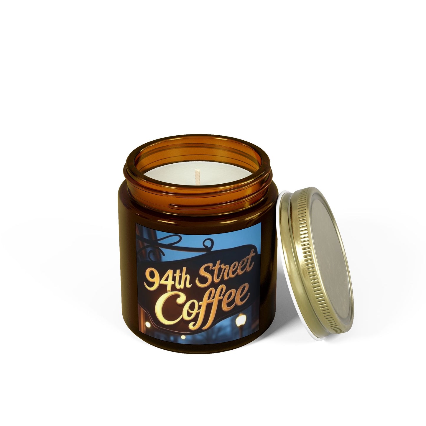 94th Street Coffee - Scented Candles, Aromatic Gifts for Coffee Lovers, Home Decor, Relaxation Essentials, Perfect for Any Occasion