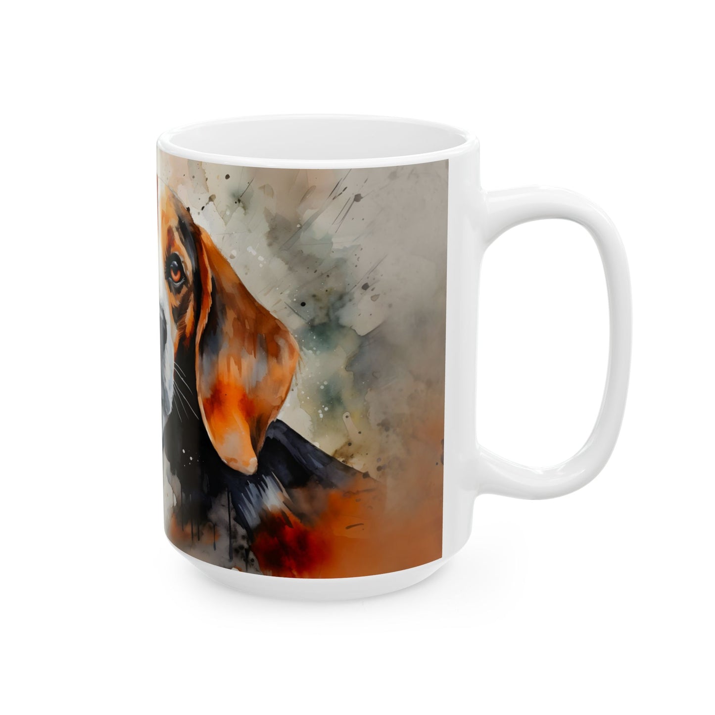 Beagle Love Ceramic Mug - 11oz & 15oz