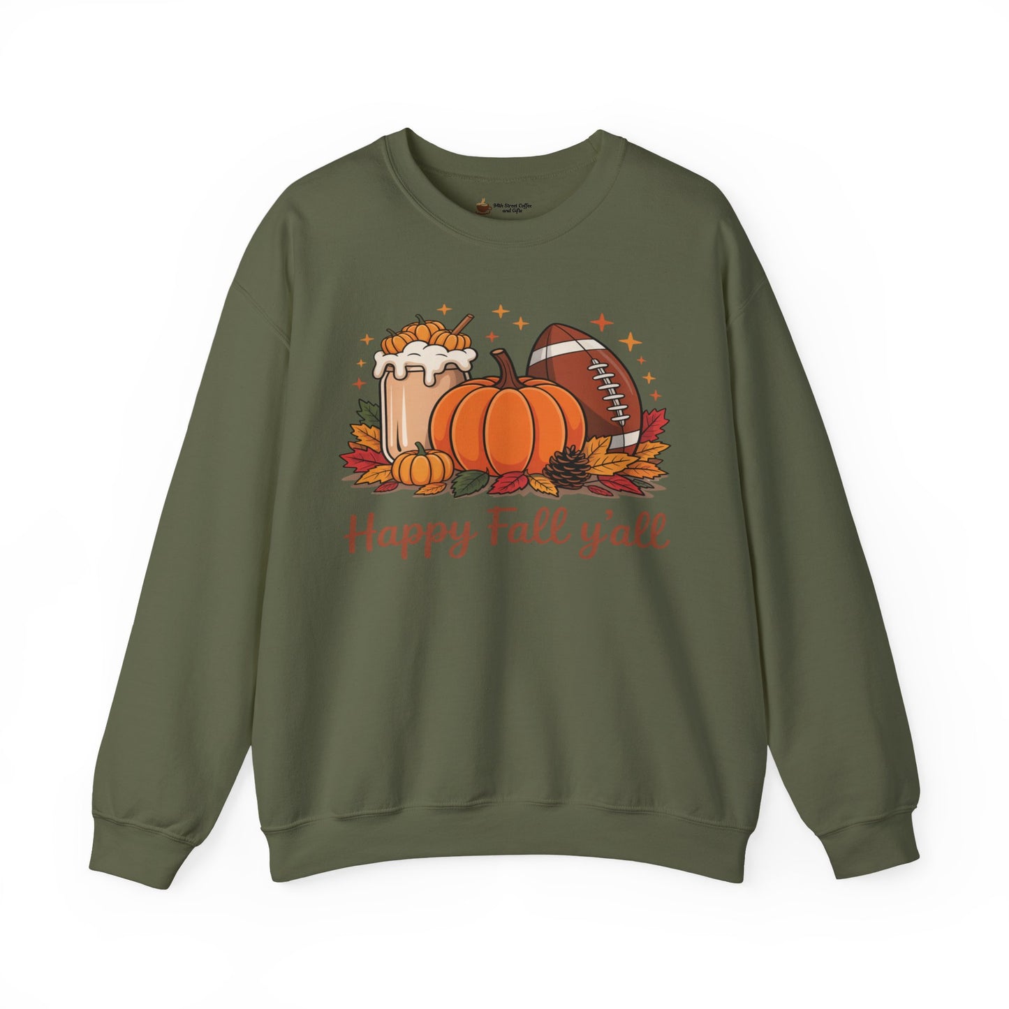 Fall Sweatshirt: Cozy Unisex Crewneck for Autumn, Seasonal Fashion, Thanksgiving Gift, Casual Wear, Holiday Apparel