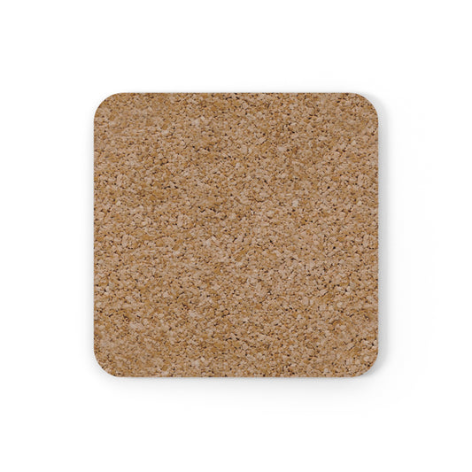 Fall Vibes Cork Coaster Set | Rustic Kitchen Decor, Coffee Lover Gift, Home Bar Accessory, Unique Coaster for Home
