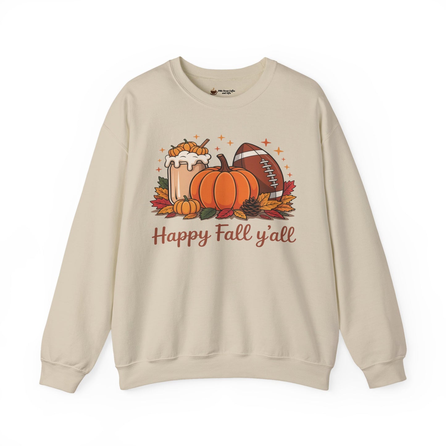 Fall Sweatshirt: Cozy Unisex Crewneck for Autumn, Seasonal Fashion, Thanksgiving Gift, Casual Wear, Holiday Apparel