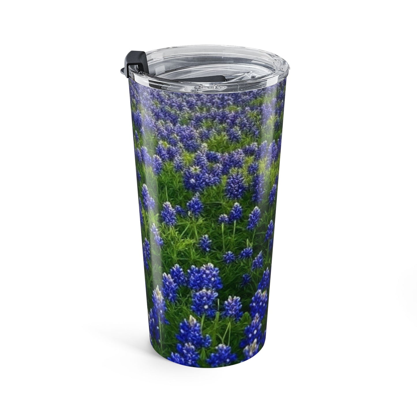 Bluebonnet Fields Tumbler, Floral Travel Mug, Nature Lover Gift, Summer Drinkware, Eco-Friendly Cup, Outdoor Adventure
