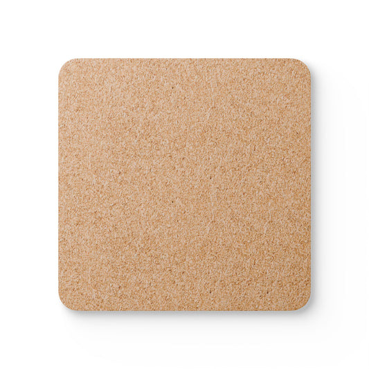 Corkwood Coaster Set, Rustic Drink Coaster Set, Reusable Coasters for Home, Eco-Friendly Decor, Unique Gift for Housewarming