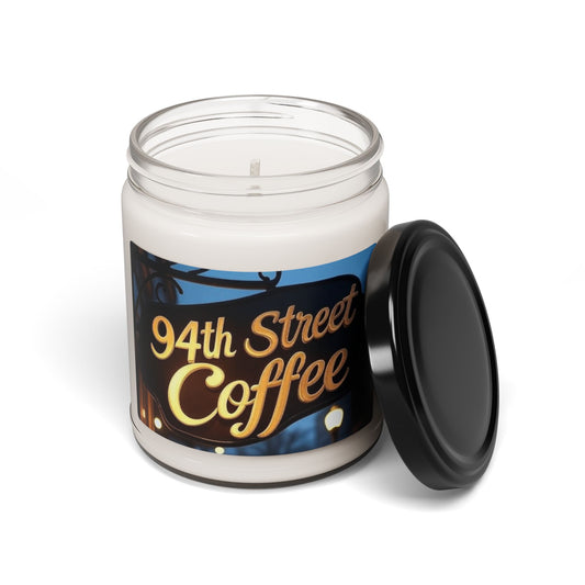 94th Street Coffee - Scented Soy Candle, Aromatherapy Gift, Home Decor, Cozy Living, Relaxation, Unique Gift for Coffee Lovers