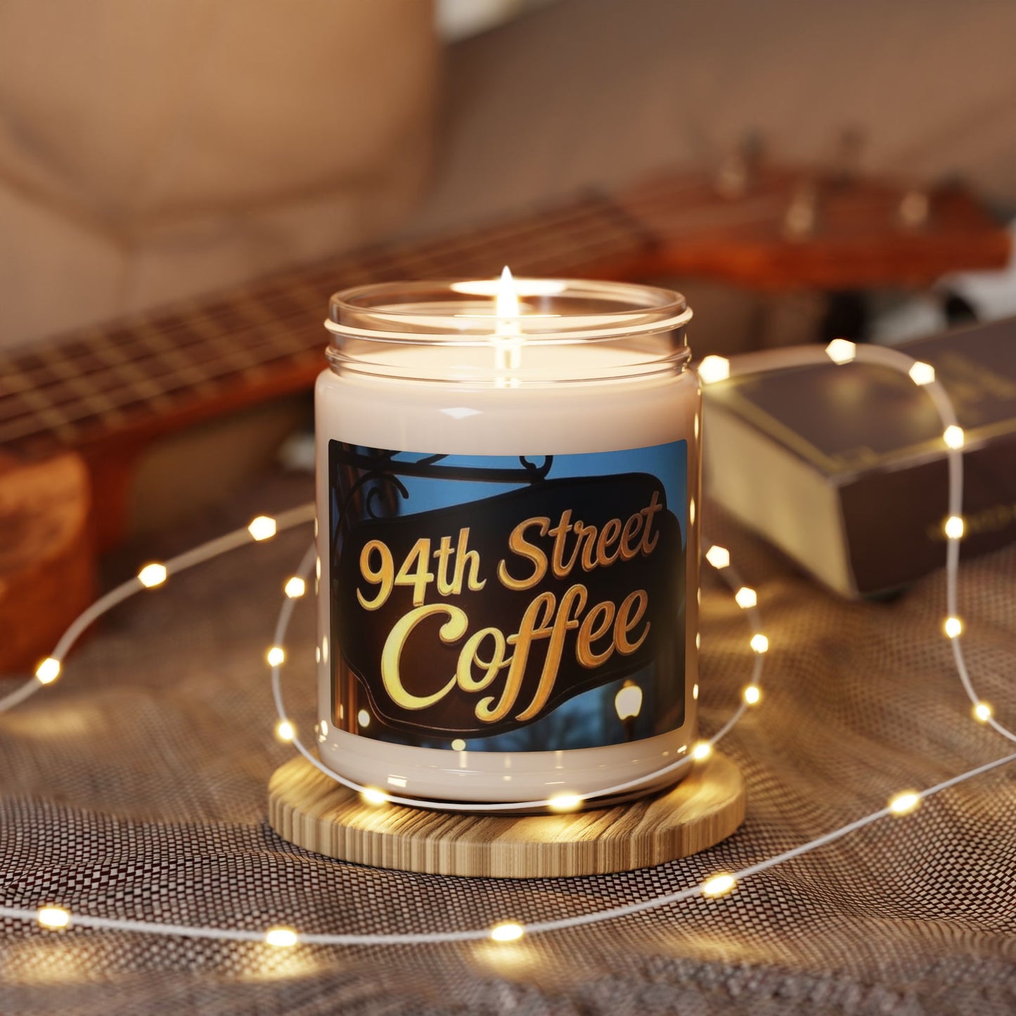 94th Street Coffee - Scented Soy Candle, Aromatherapy Gift, Home Decor, Cozy Living, Relaxation, Unique Gift for Coffee Lovers