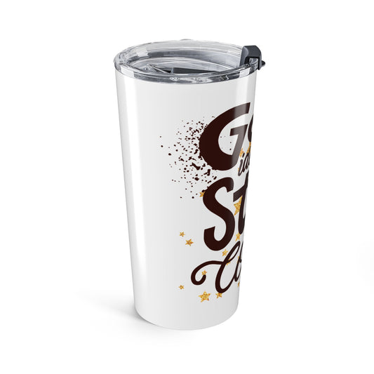 Inspiring Coffee Tumbler | Good Ideas Start with Coffee | Travel Mug for Home, Office, Gifting, Motivational Quote