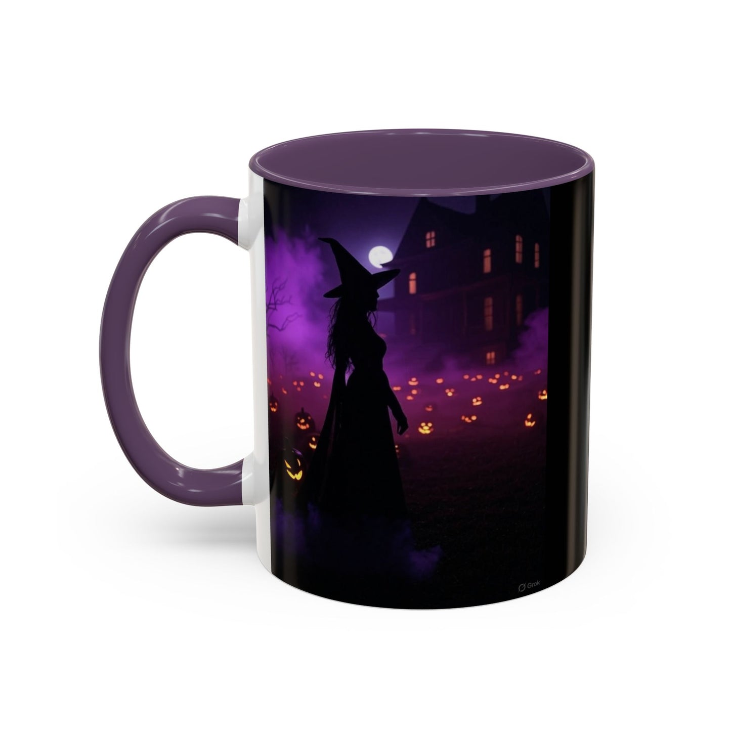 Spooky Witch Coffee Mug, Halloween Gift, Witch Decor, Home & Kitchen, Unique Mug for Coffee Lovers, Fall Drinkware, Accent Mug