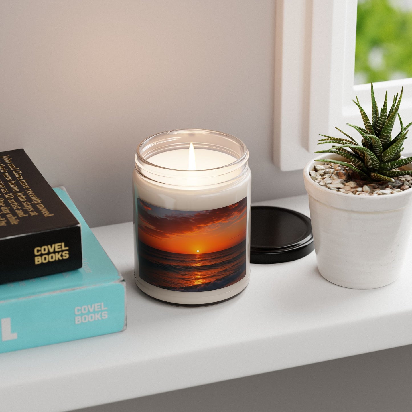 Aromatherapy Sunset Soy Candle, Relaxation, Gifts for Her, Home Decor, Natural Scents