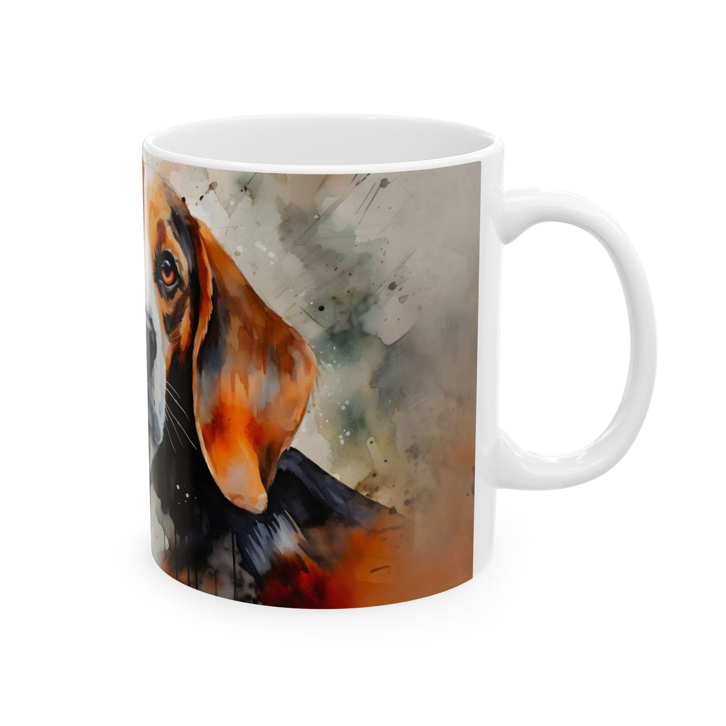 Beagle Love Ceramic Mug - 11oz & 15oz