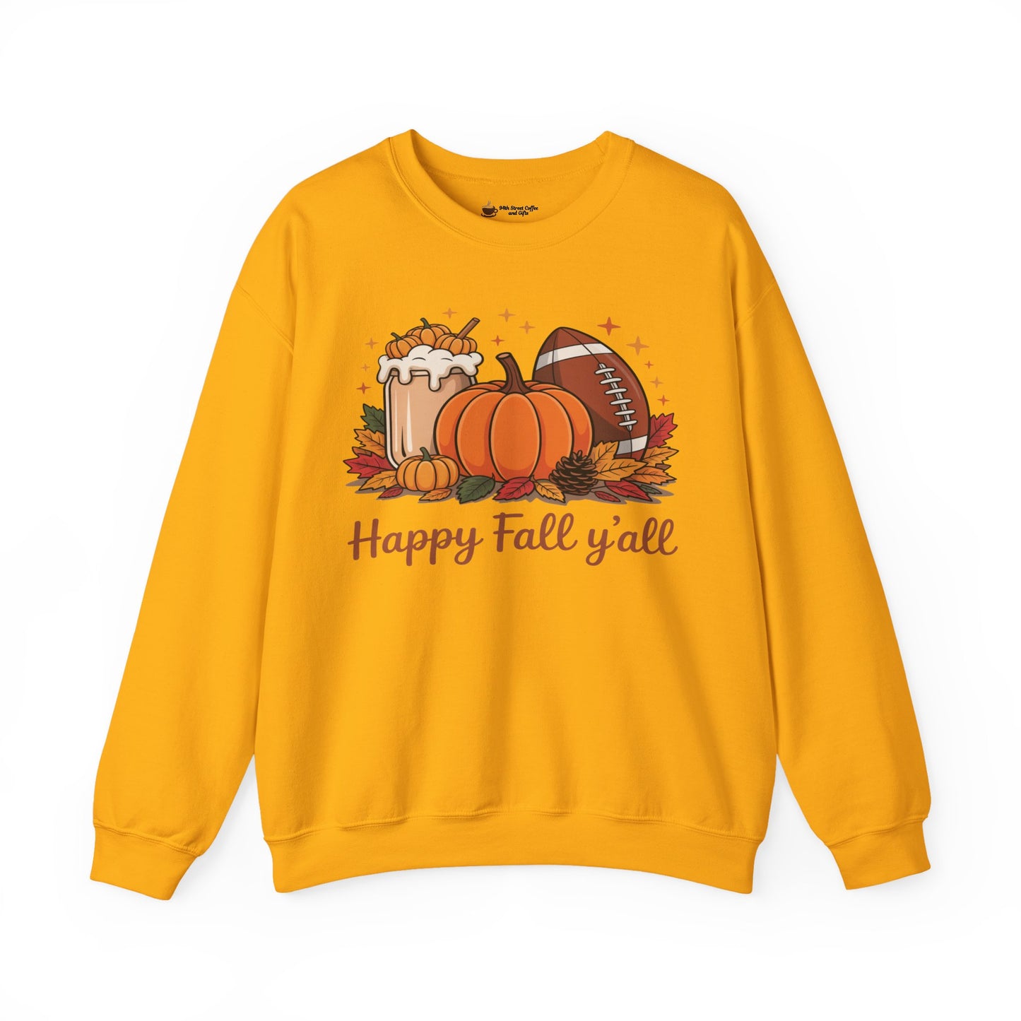 Fall Sweatshirt: Cozy Unisex Crewneck for Autumn, Seasonal Fashion, Thanksgiving Gift, Casual Wear, Holiday Apparel
