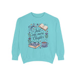 Cozy Literature Sweatshirt - Just One More Chapter, Gift for Book Lovers, Bookish Apparel, Reading Gift, Book Club Sweater