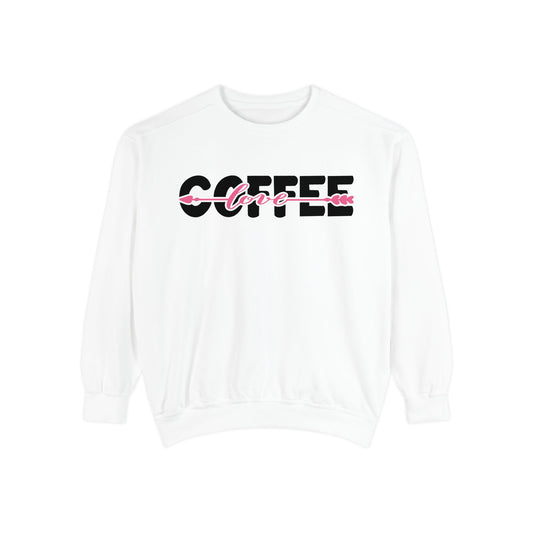 Coffee Lover Unisex Sweatshirt, Cozy Lounge Wear, Perfect Gift for Coffee Enthusiasts, Casual Trendy Apparel, Great for Birthdays, Holidays