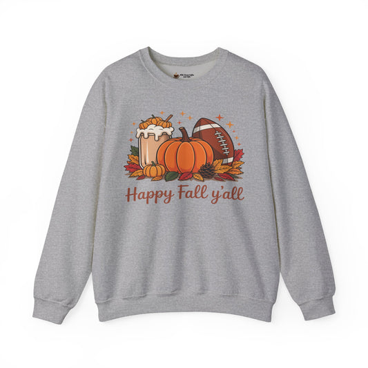 Fall Sweatshirt: Cozy Unisex Crewneck for Autumn, Seasonal Fashion, Thanksgiving Gift, Casual Wear, Holiday Apparel