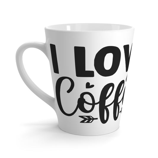 Latte Mug - Coffee Lover Gift, Unique Ceramic Mug, Gift for Him/Her, Tea Mug, Cozy Kitchen Decor