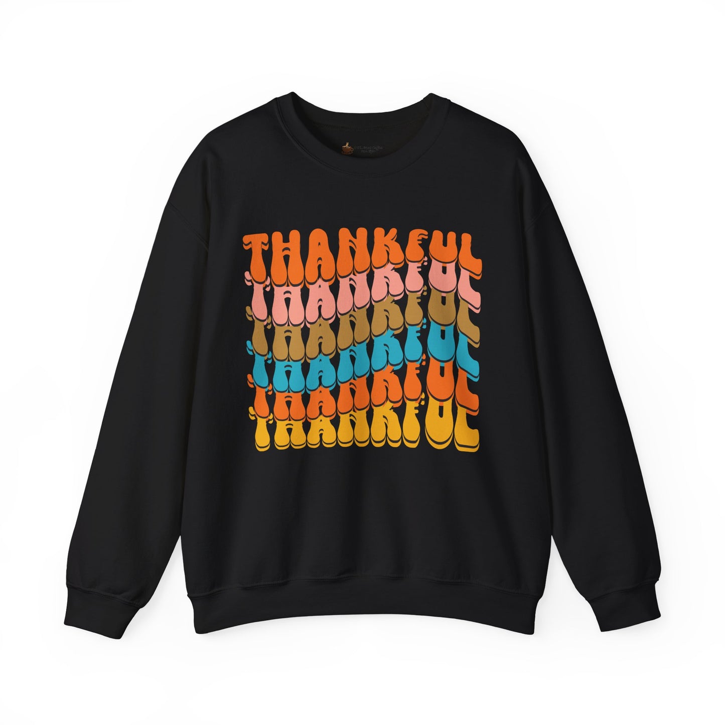 Thankful Crewneck Sweatshirt, Cozy Fall Sweater, Thanksgiving Gift, Unisex Casualwear, Gratitude Apparel, Everyday Comfort