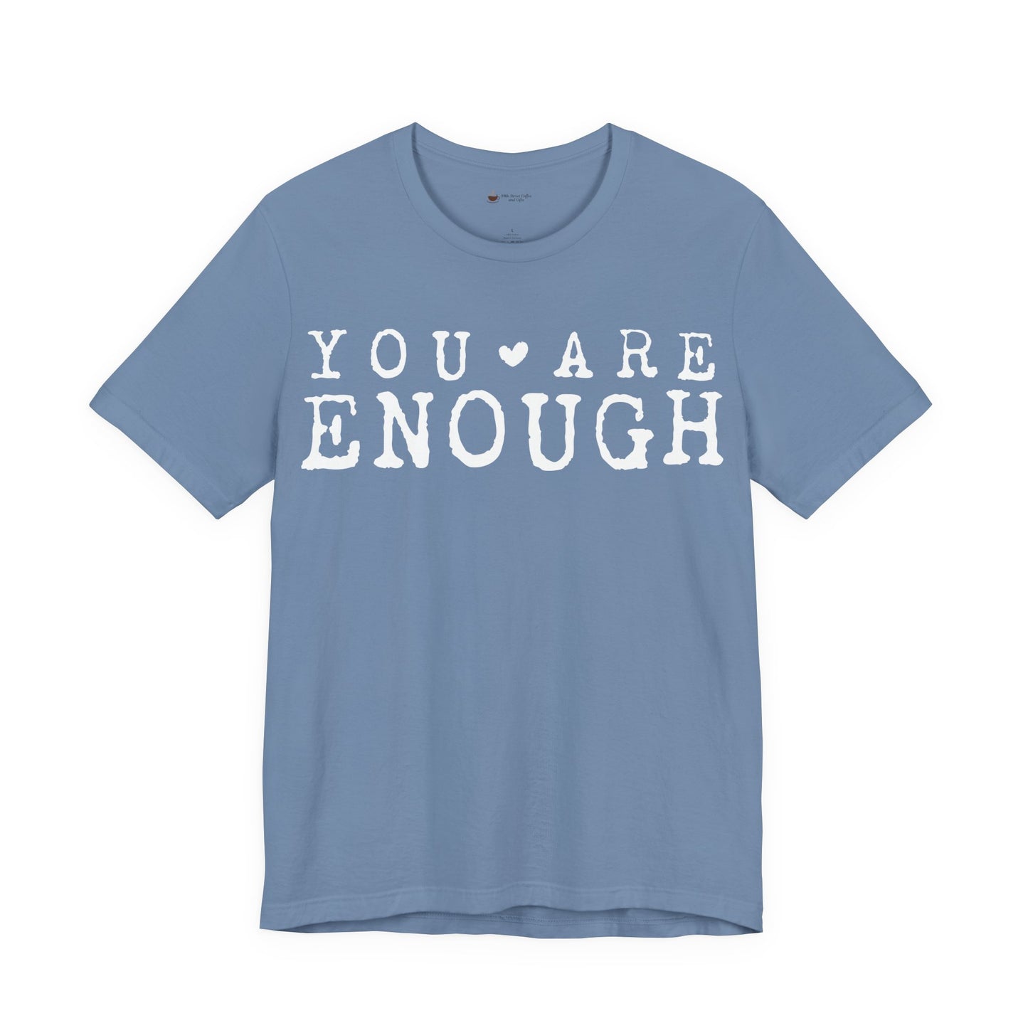 Inspirational Short Sleeve Tee - "You Are Enough!" Motivational T-Shirt, Gifts for Friends, Positive Vibes, Self-Love Apparel, [...]