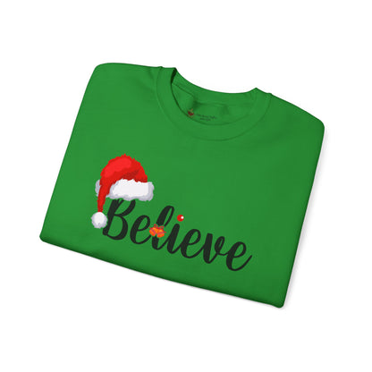Festive Believe Crewneck Sweatshirt