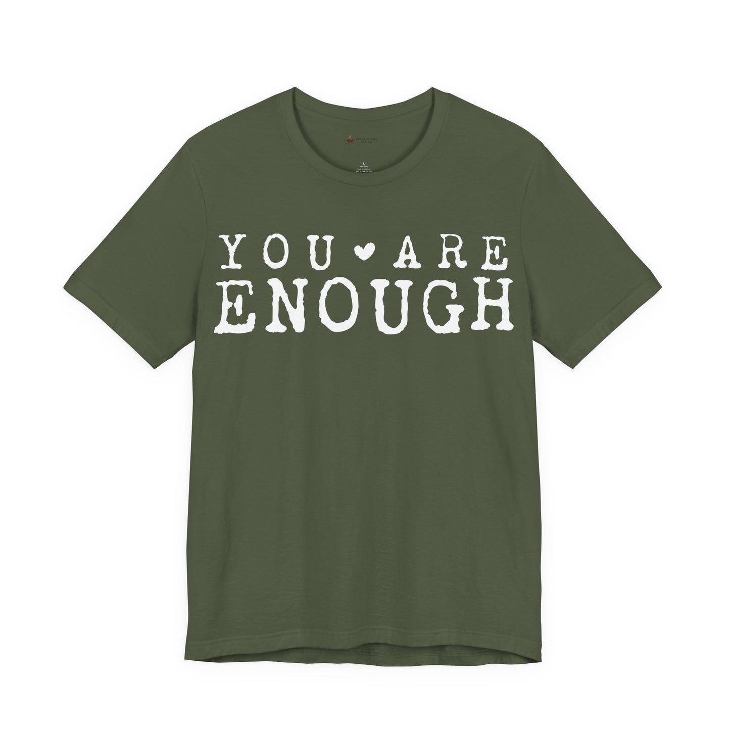 Inspirational Short Sleeve Tee - "You Are Enough!" Motivational T-Shirt, Gifts for Friends, Positive Vibes, Self-Love Apparel, [...]