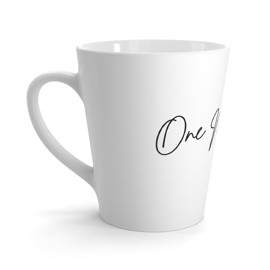 Chic Latte Mug with Quote - Coffee Lover Gift, Inspirational Drinkware, Cute Kitchen Accessory, Daily Motivation, Perfect for Office [...]