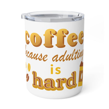 Funny Insulated Coffee Mug - Perfect for Busy Adults - Great Gift for Birthdays, Housewarming, or Any Occasion