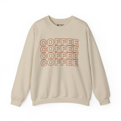Cozy Coffee Crewneck Sweatshirt | Perfect Gift for Coffee Lovers, Casual Wear, Coffee-Themed Apparel, Relaxed Fit, Everyday Comfort