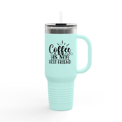 Coffee is My Best Friend Insulated Travel Mug, 40oz, Insulated Coffee Tumbler, Best Friend Gift, Coffee Lover Travel Mug, Summer [...]