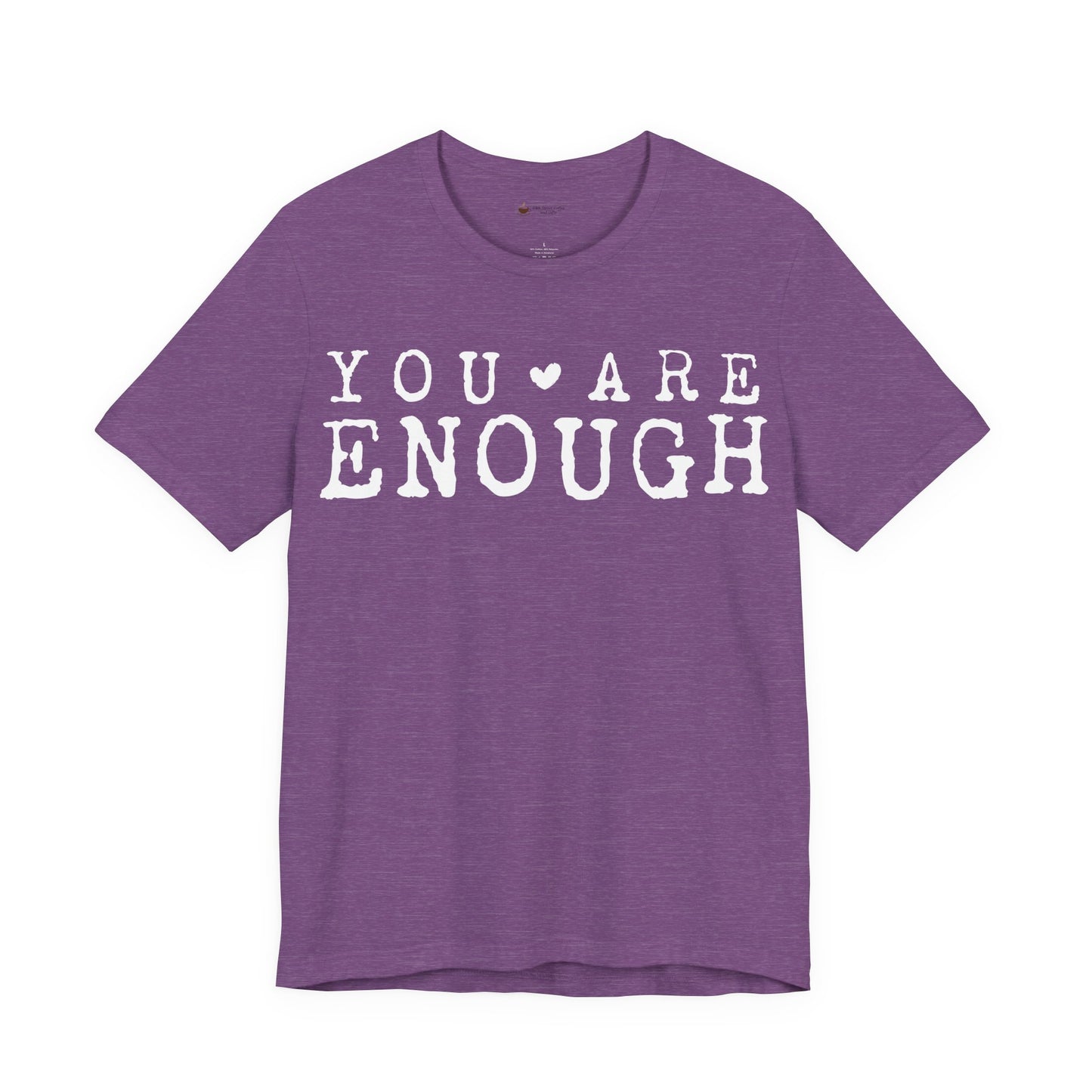 Inspirational Short Sleeve Tee - "You Are Enough!" Motivational T-Shirt, Gifts for Friends, Positive Vibes, Self-Love Apparel, [...]