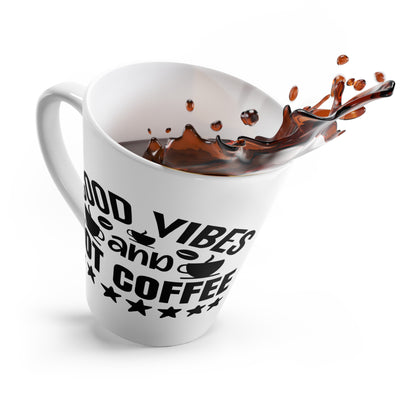 Good Vibes Latte Mug - Start Your Day With Coffee and a Smile, Inspirational Drinkware, Cute Gift for Coffee Lovers, Motivational [...]