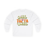 Thanksgiving Long Sleeve Tee - "Gobble 'Til Ya Wobble" - Holiday Apparel, Casual Wear, Gift for Thanksgiving, Family Celebration, Fall [...]