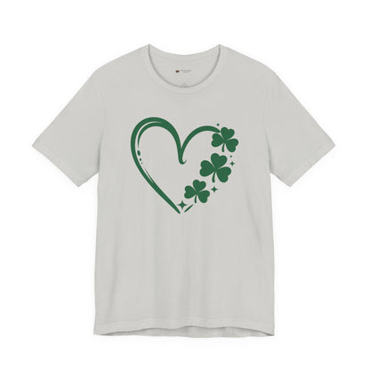 St. Patrick's Shamrock Heart T-Shirt