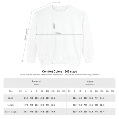 Mardi Gras Sweatshirt – Purple Tinsel Lettering Festival Crewneck