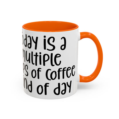 Funny Coffee Mug - "Today is a Multiple Cups of Coffee Kind of Day" Gift for Coffee Lovers, Office Humor, Birthday Gift, Fun Beverage [...]