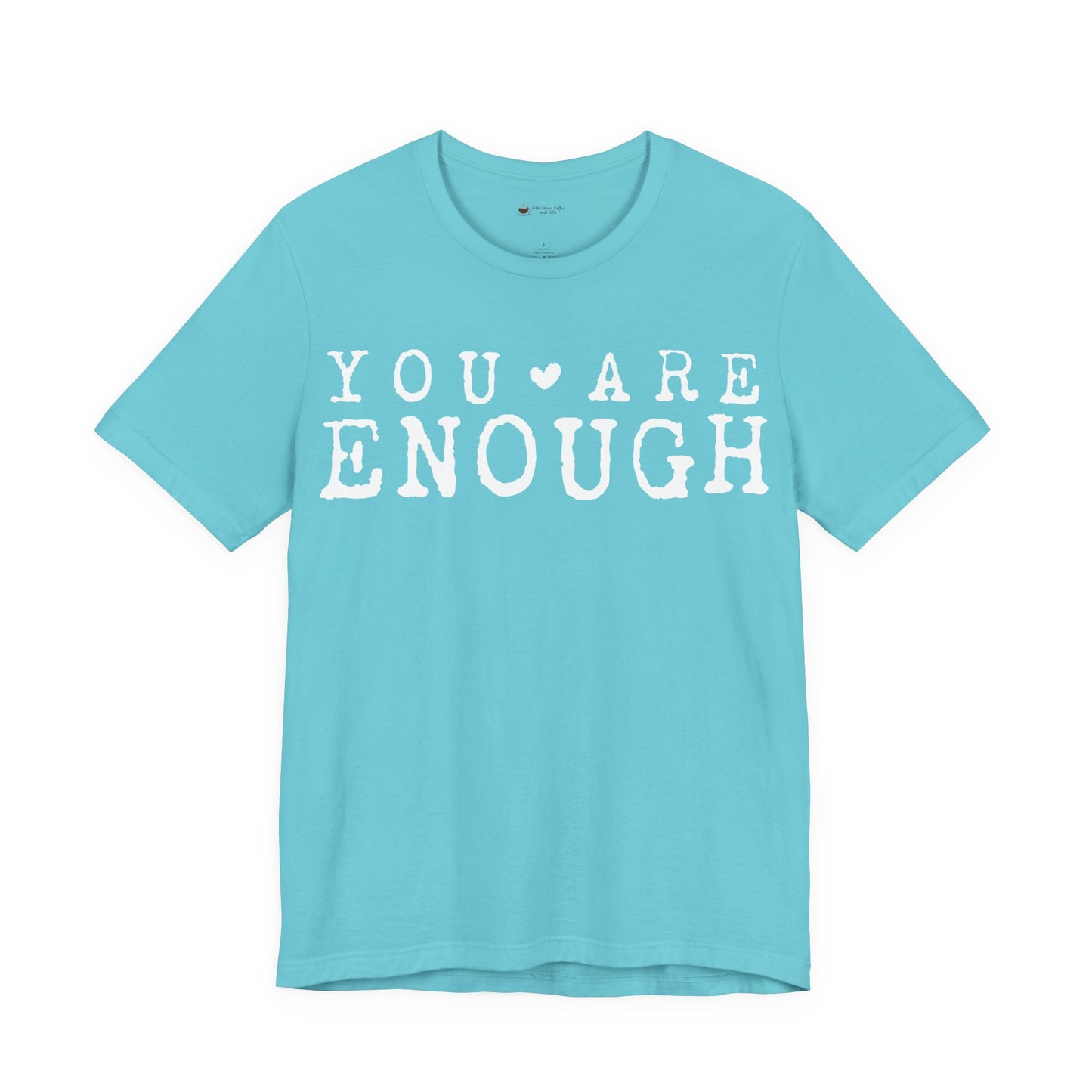 Inspirational Short Sleeve Tee - "You Are Enough!" Motivational T-Shirt, Gifts for Friends, Positive Vibes, Self-Love Apparel, [...]