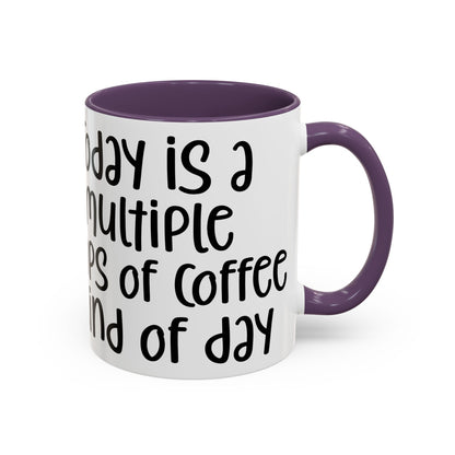 Funny Coffee Mug - "Today is a Multiple Cups of Coffee Kind of Day" Gift for Coffee Lovers, Office Humor, Birthday Gift, Fun Beverage [...]