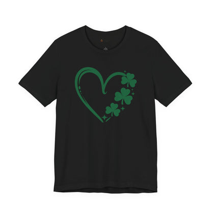 St. Patrick's Shamrock Heart T-Shirt