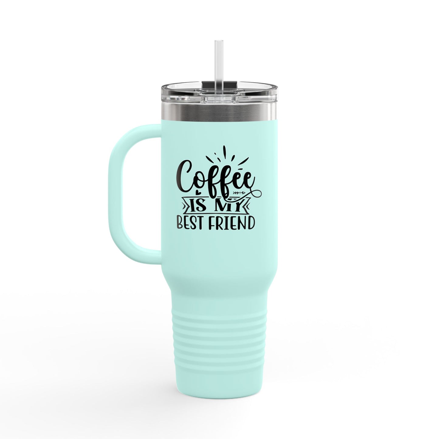Coffee is My Best Friend Insulated Travel Mug, 40oz, Insulated Coffee Tumbler, Best Friend Gift, Coffee Lover Travel Mug, Summer [...]