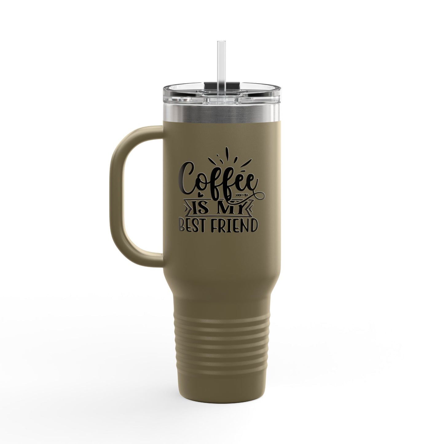 Coffee is My Best Friend Insulated Travel Mug, 40oz, Insulated Coffee Tumbler, Best Friend Gift, Coffee Lover Travel Mug, Summer [...]