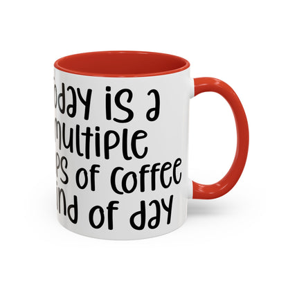 Funny Coffee Mug - "Today is a Multiple Cups of Coffee Kind of Day" Gift for Coffee Lovers, Office Humor, Birthday Gift, Fun Beverage [...]