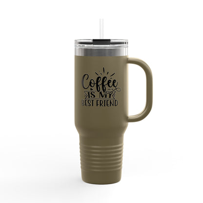Coffee is My Best Friend Insulated Travel Mug, 40oz, Insulated Coffee Tumbler, Best Friend Gift, Coffee Lover Travel Mug, Summer [...]