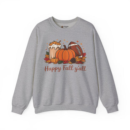 Fall Sweatshirt: Cozy Unisex Crewneck for Autumn, Seasonal Fashion, Thanksgiving Gift, Casual Wear, Holiday Apparel
